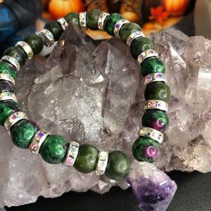 Handmade beaded stretch bracelets made with love and good energy